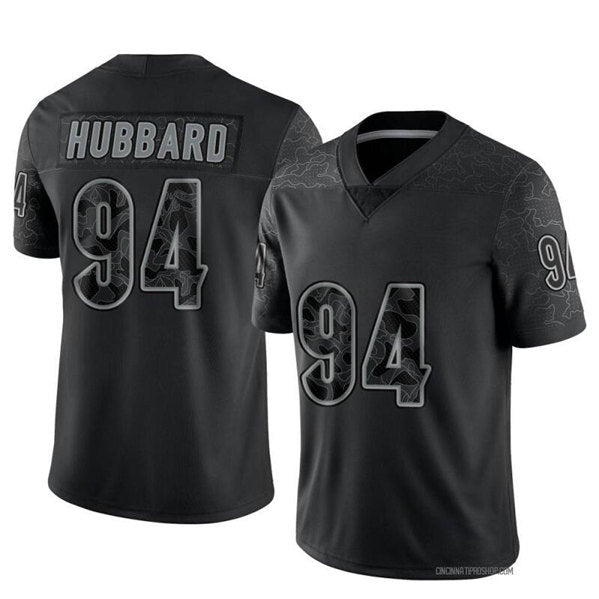 Cincinnati Bengals #94 Sam Hubbard Reflective Jersey