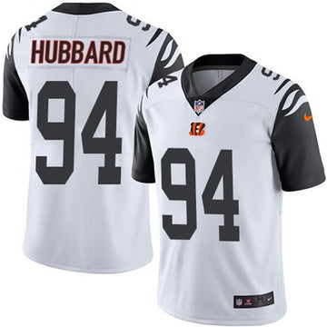 Cincinnati Bengals #94 Sam Hubbard White Color Rush Jersey