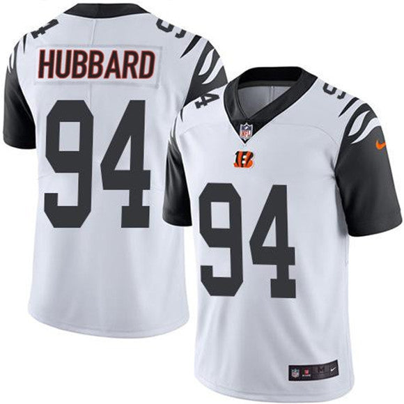 Cincinnati Bengals #94 Sam Hubbard White Color Rush Jersey