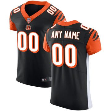 Cincinnati Bengals Black Custom Elite Jersey