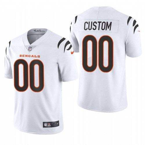 Cincinnati Bengals Customized 2021 White Jersey