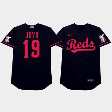Joey Votto Cincinnati Reds black jersey