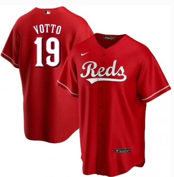 Joey Votto Cincinnati Reds red jersey