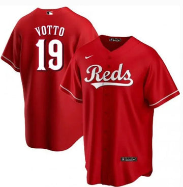 Joey Votto Cincinnati Reds red jersey