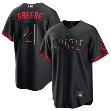 Hunter Greene Cincinnati Reds City Connect jersey