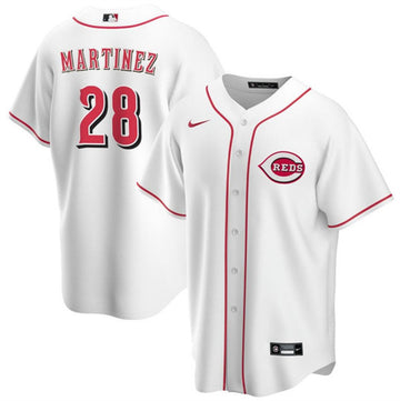 Nick Martinez Cincinnati Reds white jersey