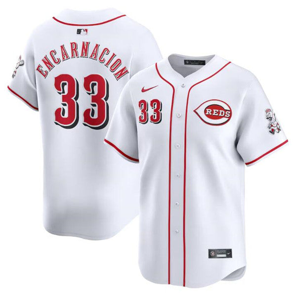 Christian Encarnacion Cincinnati Reds white Home jersey