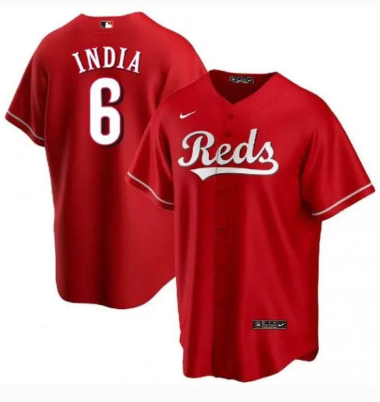 Jonathan India Cincinnati Reds red jersey