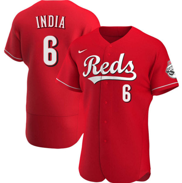 Jonathan India Cincinnati Reds red jersey