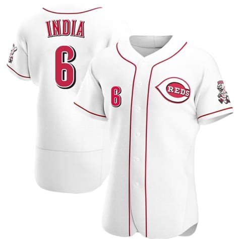 Jonathan India Cincinnati Reds white jersey