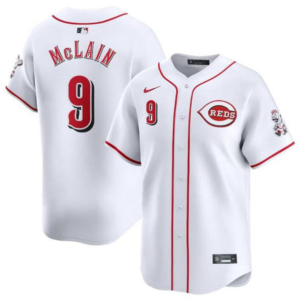 Matt McLain Cincinnati Reds white Home jersey