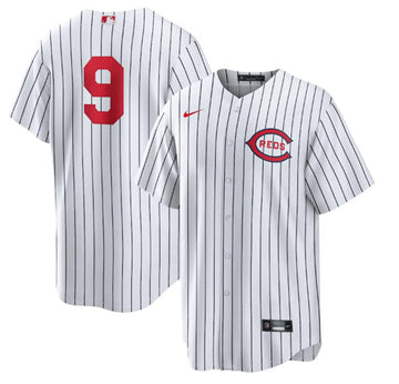 Mike Moustakas Cincinnati Reds white jersey