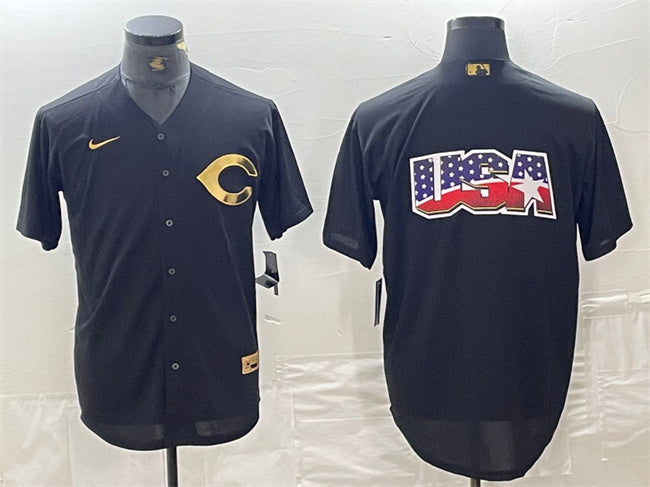 Cincinnati Reds black jersey