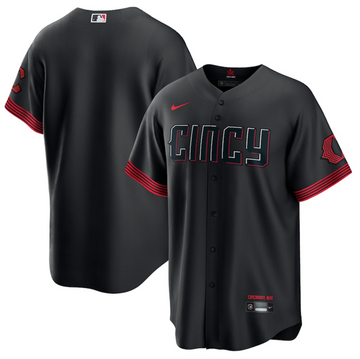 Custom Cincinnati Reds City Connect jersey