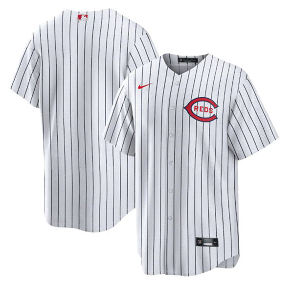 Custom Cincinnati Reds white jersey