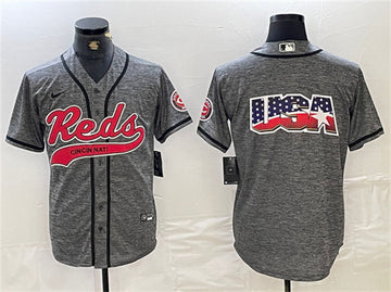 Cincinnati Reds gray jersey