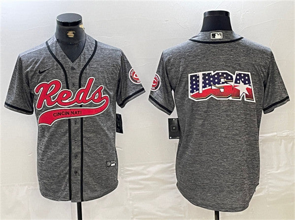 Cincinnati Reds gray jersey