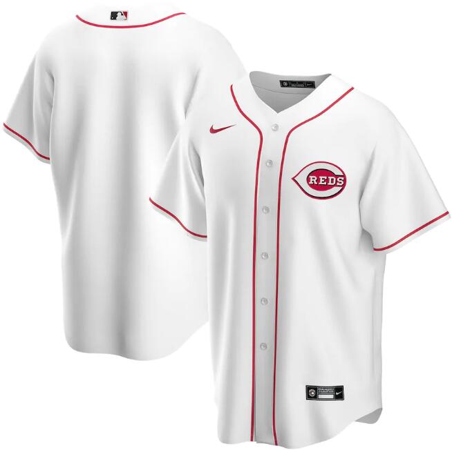 Cincinnati Reds white jersey