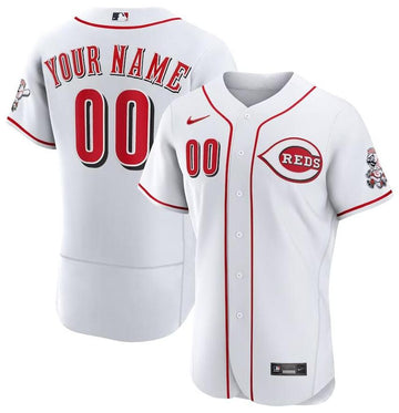 Cincinnati Reds white jersey