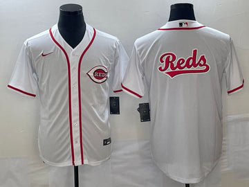 Cincinnati Reds white jersey