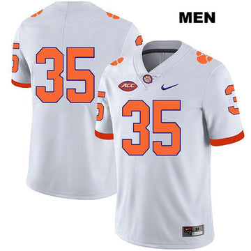 Justin Foster Clemson Tigers white jersey