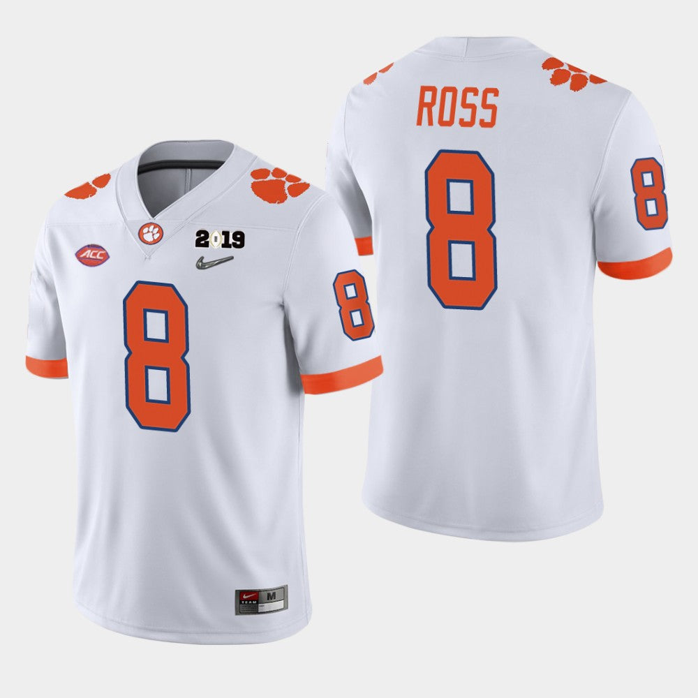 Justyn Ross Clemson Tigers white jersey