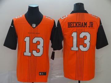 Cleveland Browns #13 Odell Beckham Jr Orange 2019 City Edition Jersey