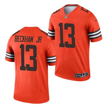 Cleveland Browns #13 Odell Beckham Jr Orange 2021 Inverted Legend Jersey