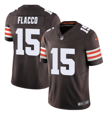 Joe Flacco Cleveland Browns brown FUSE jersey