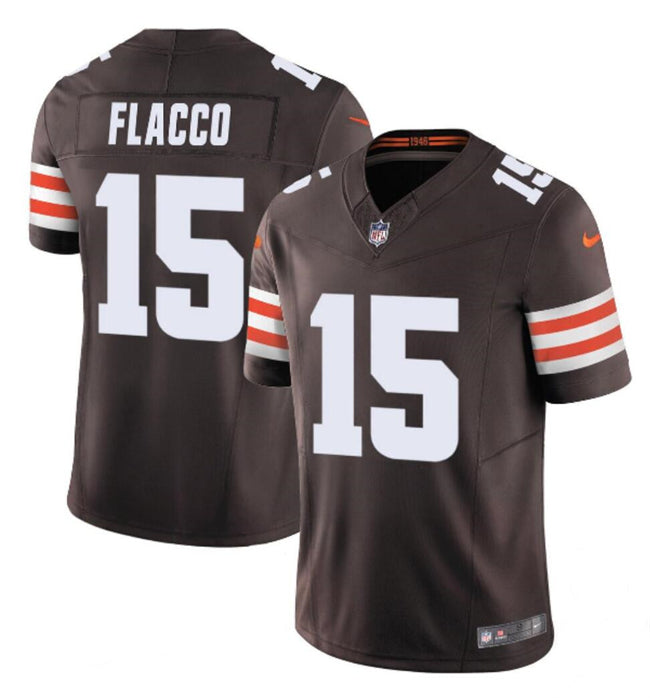 Joe Flacco Cleveland Browns brown FUSE jersey