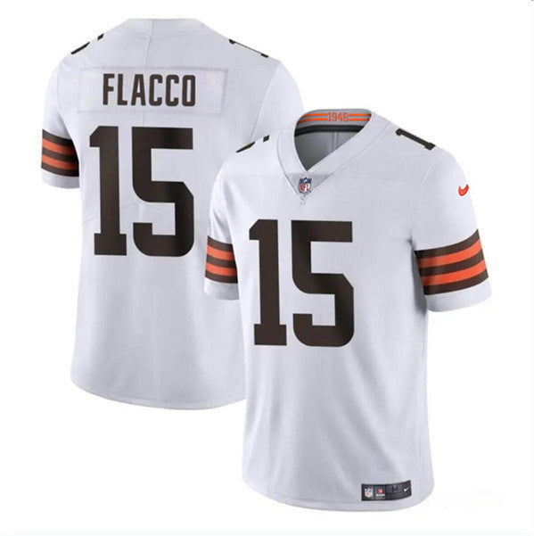 Joe Flacco Cleveland Browns white jersey