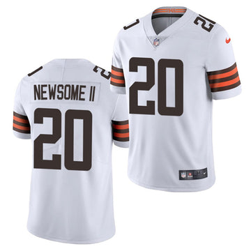Cleveland Browns #20 Greg Newsome II White 2021 Jersey