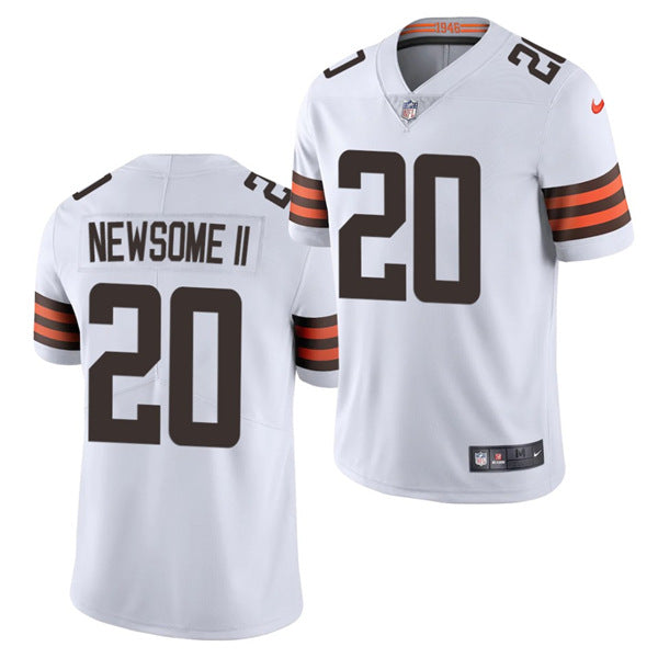 Cleveland Browns #20 Greg Newsome II White 2021 Jersey