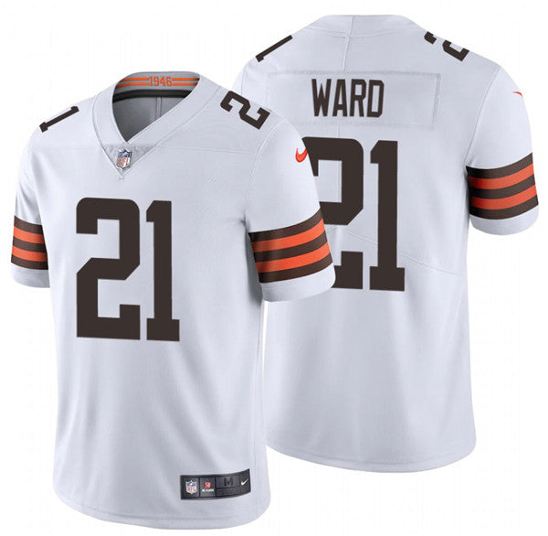 Cleveland Browns #21 Denzel Ward 2020 New White Jersey