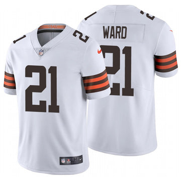 Cleveland Browns #21 Denzel Ward 2020 New White Jersey