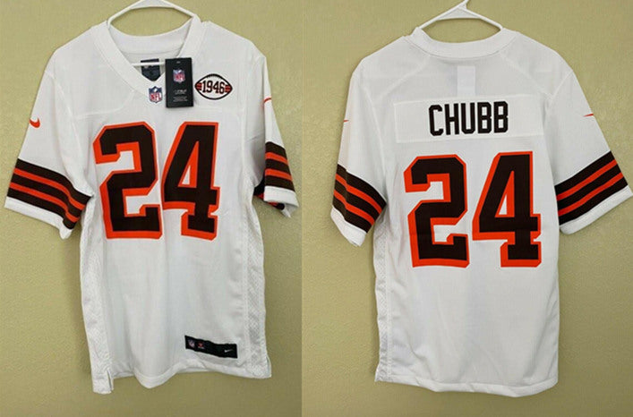 Cleveland Browns #24 Nick Chubb Jersey