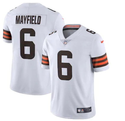 Cleveland Browns #6 Baker Mayfield New White Jersey