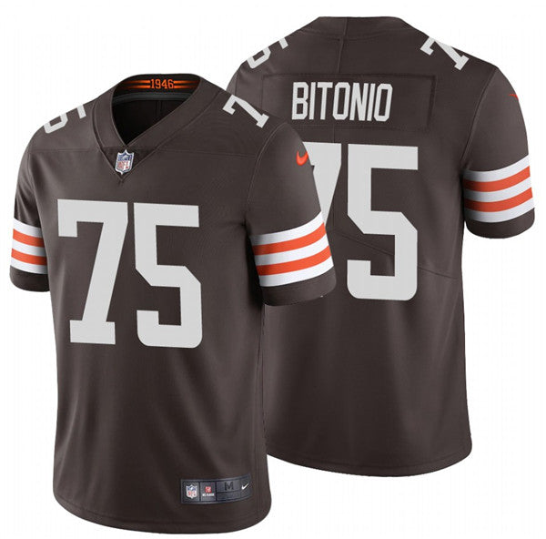 Cleveland Browns #75 Joel Bitonio 2020 New Brown Jersey