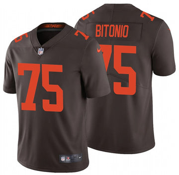 Cleveland Browns #75 Joel Bitonio New Brown Jersey
