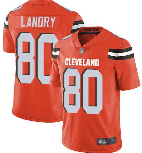 Cleveland Browns #80 Jarvis Landry Orange Jersey