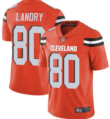 Cleveland Browns #80 Jarvis Landry Orange Jersey