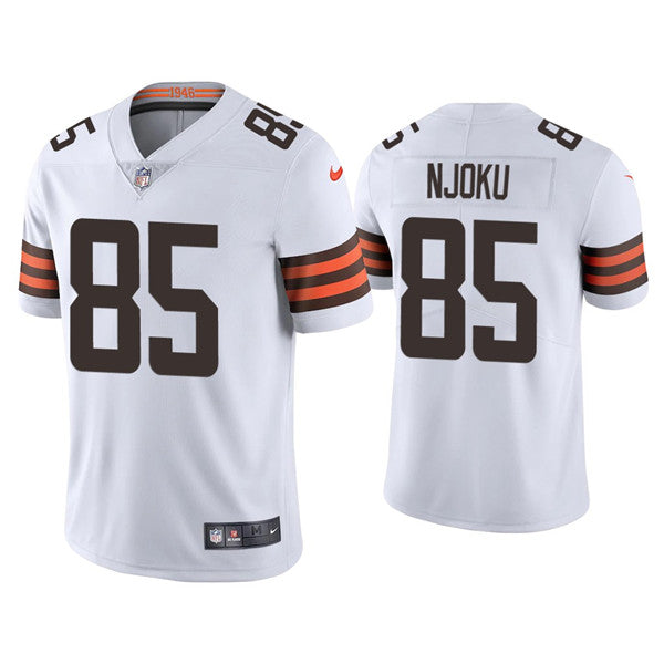 Cleveland Browns #85 David Njoku 2021 White Jersey