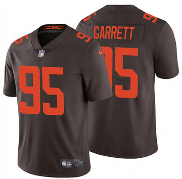 Cleveland Browns #95 Myles Garrett New Brown Jersey