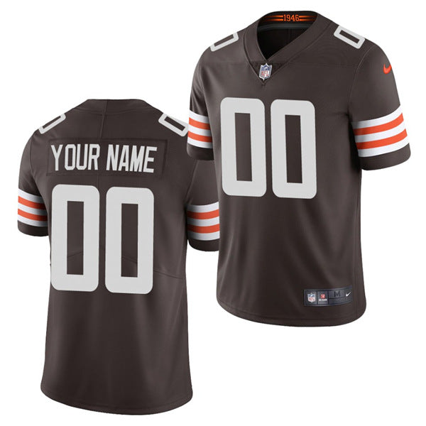 Cleveland Browns Customized 2020 New Brown Team Color Jersey