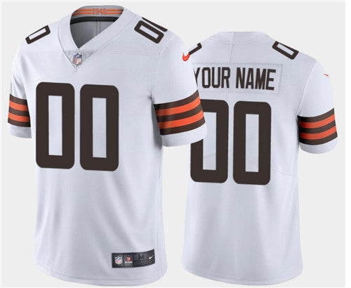 Cleveland Browns Customized 2020 New White Team Color Jersey