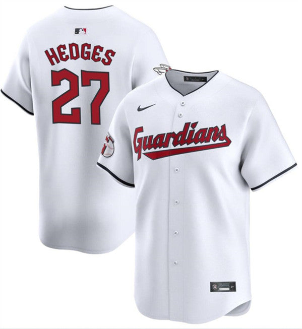 Austin Hedges Cleveland Guardians white jersey