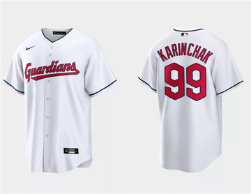 Cleveland Guardians white jersey
