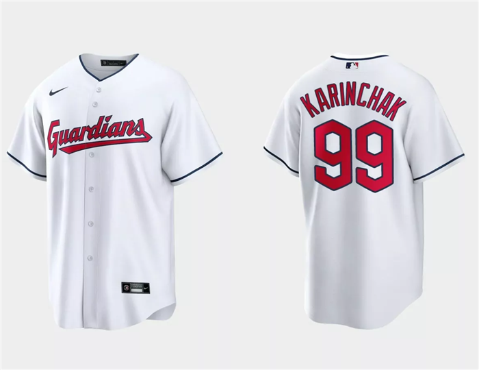 Cleveland Guardians white jersey