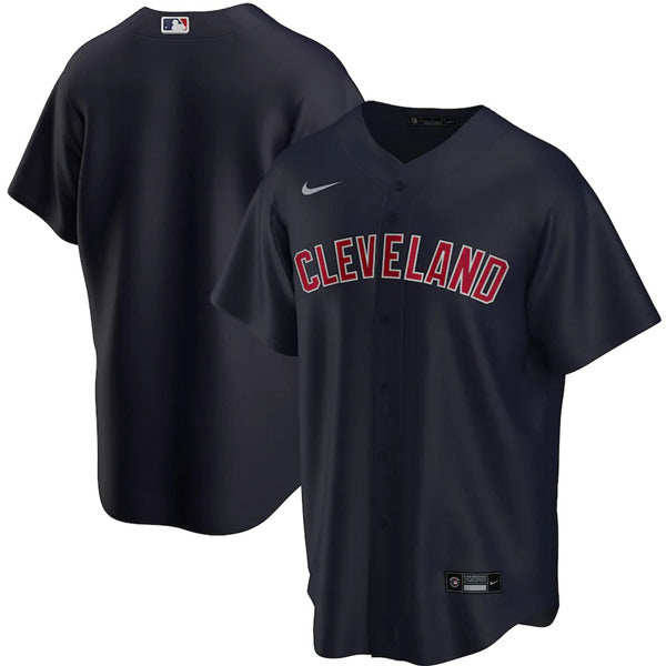 Custom Cleveland Guardians black jersey
