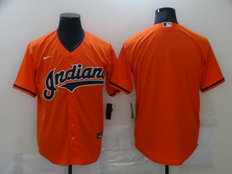 Custom Cleveland Guardians orange jersey